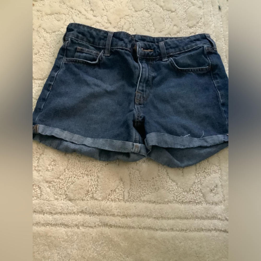 Denim Waist Short